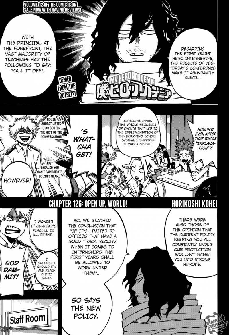 Read MY HERO ACADEMIA EN Manga Online