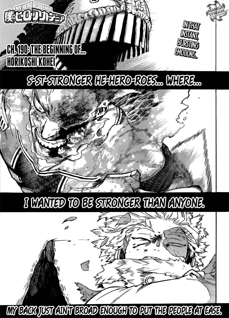 Read MY HERO ACADEMIA EN Manga Online