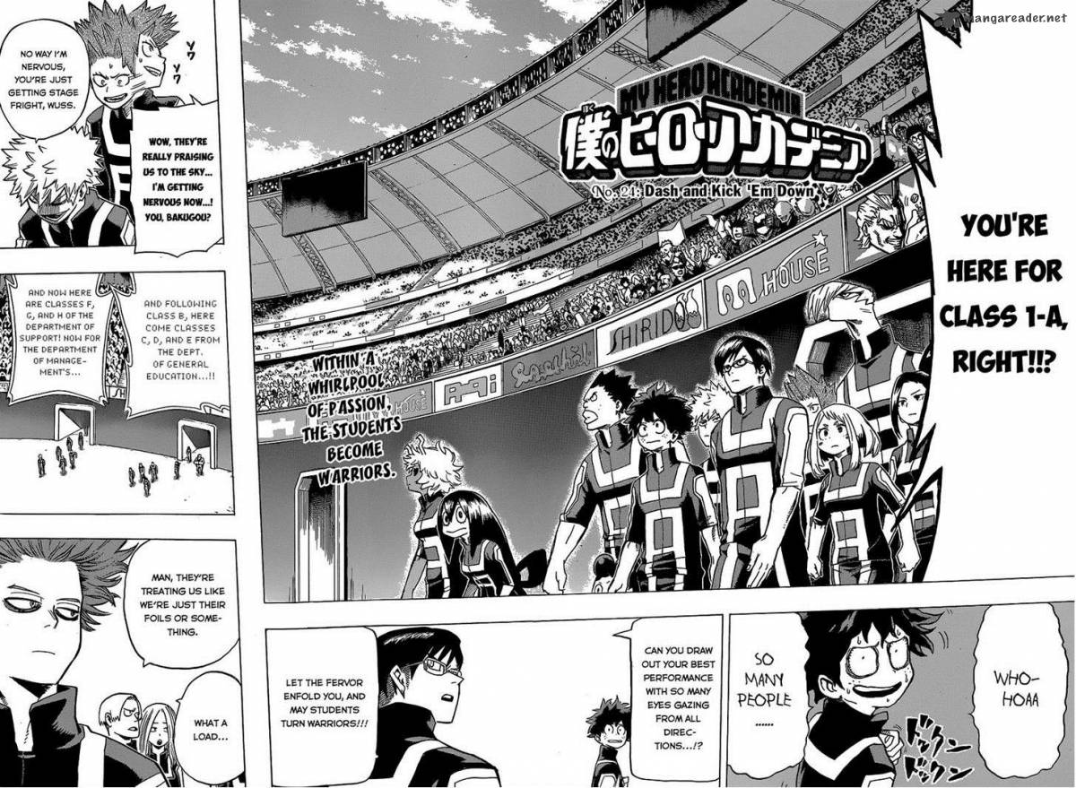 Read MY HERO ACADEMIA EN Manga Online