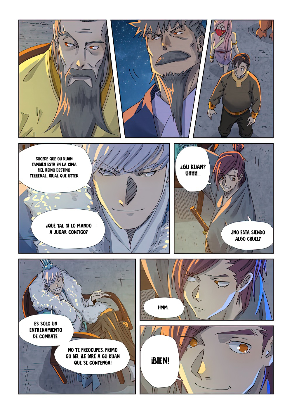Read Tales of Demons and Gods ES Manga Online