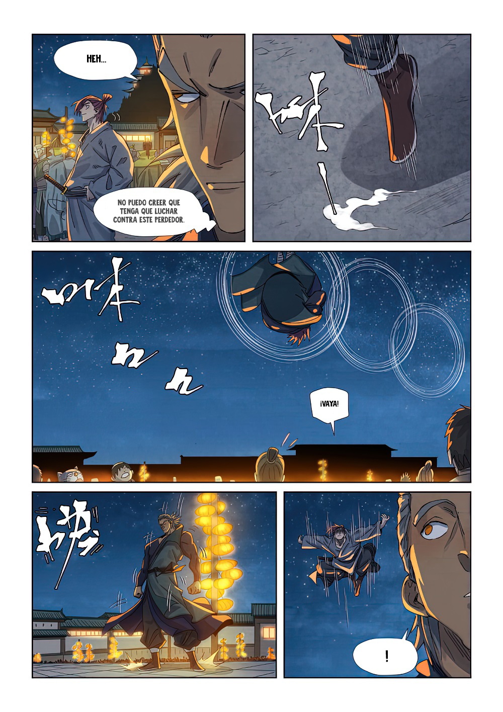 Read Tales of Demons and Gods ES Manga Online
