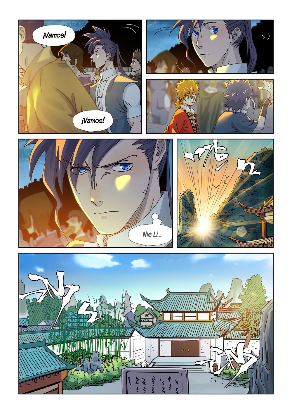 Read Tales of Demons and Gods ES Manga Online