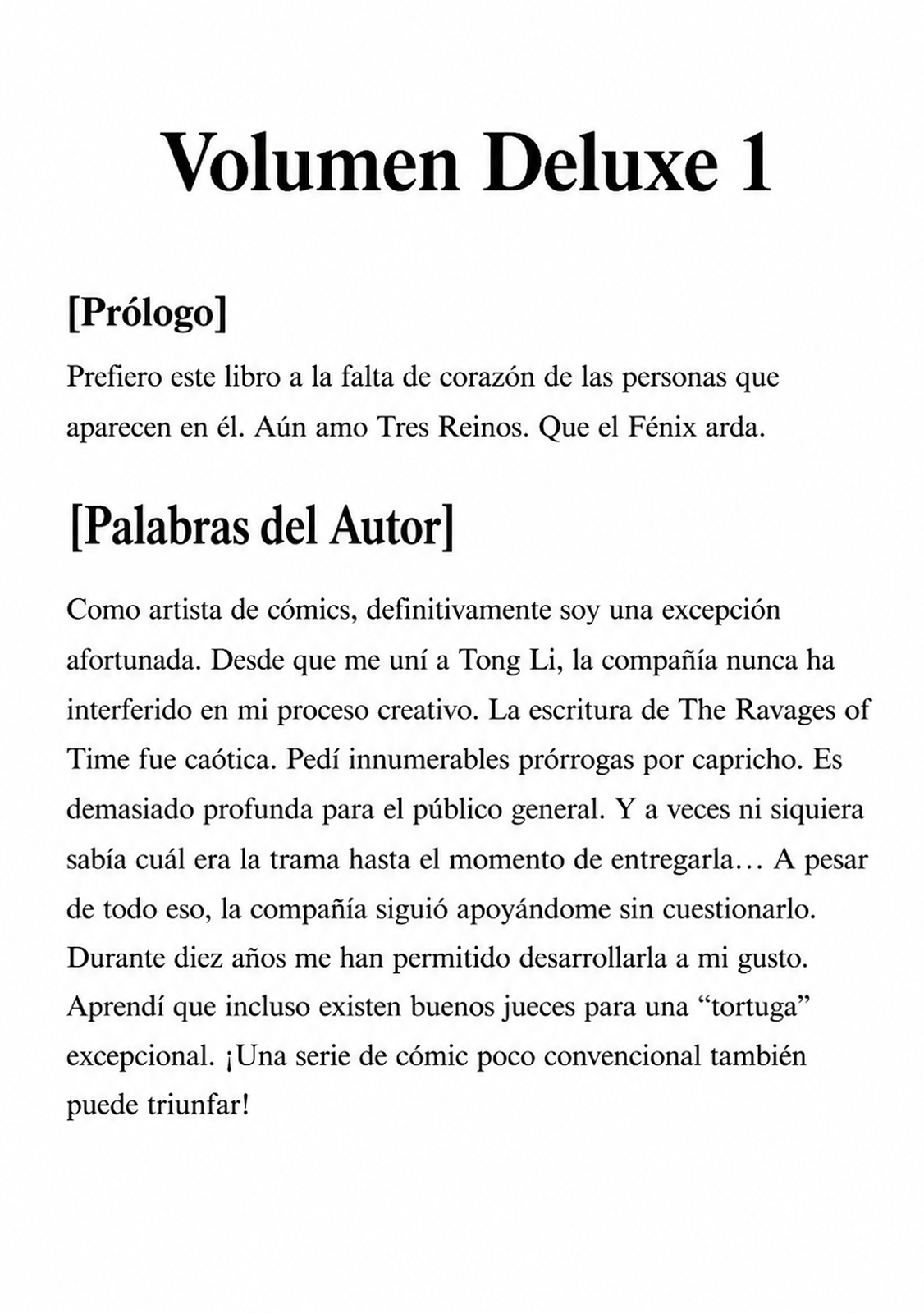 Read The Ravages of Time_ Los Estragos del Tiempo ES Manga Online