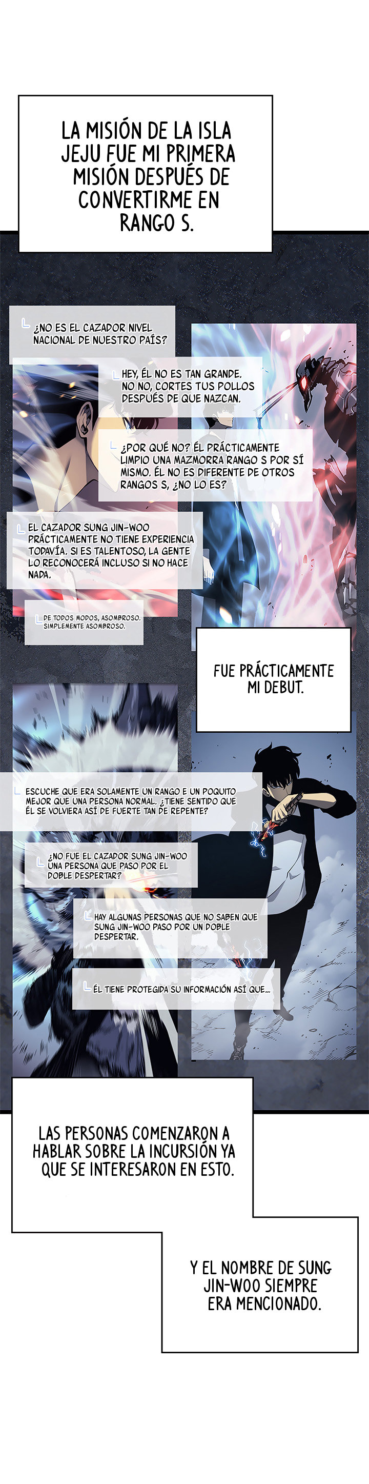 Read solo leveling ES Manga Online