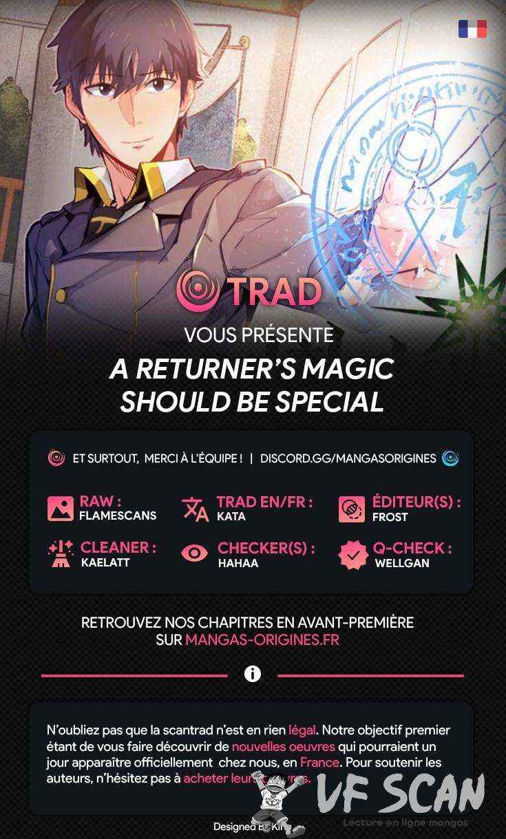 Read A Returner's Magic Should be Special FR Manga Online