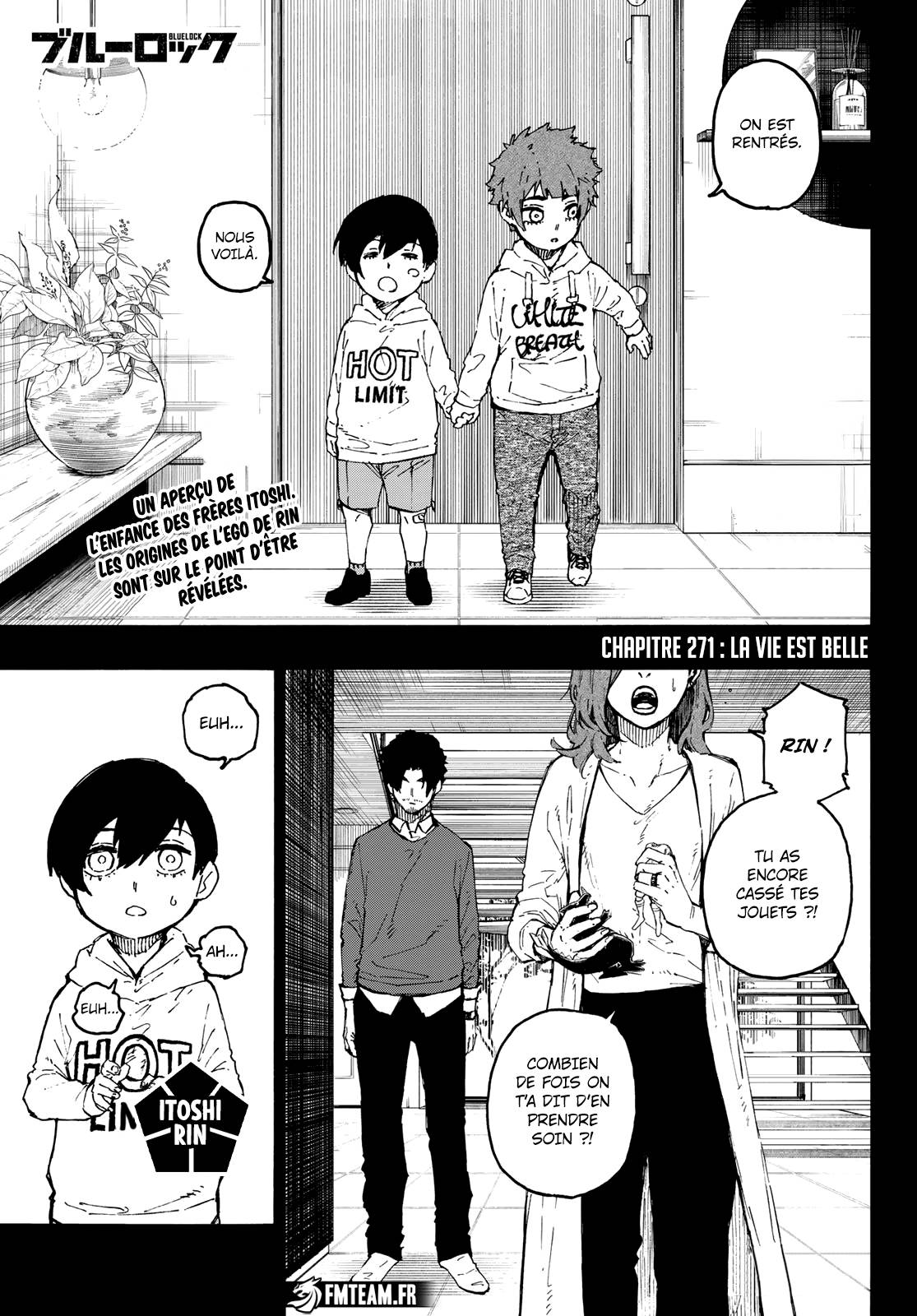 Read Blue Lock FR Manga Online