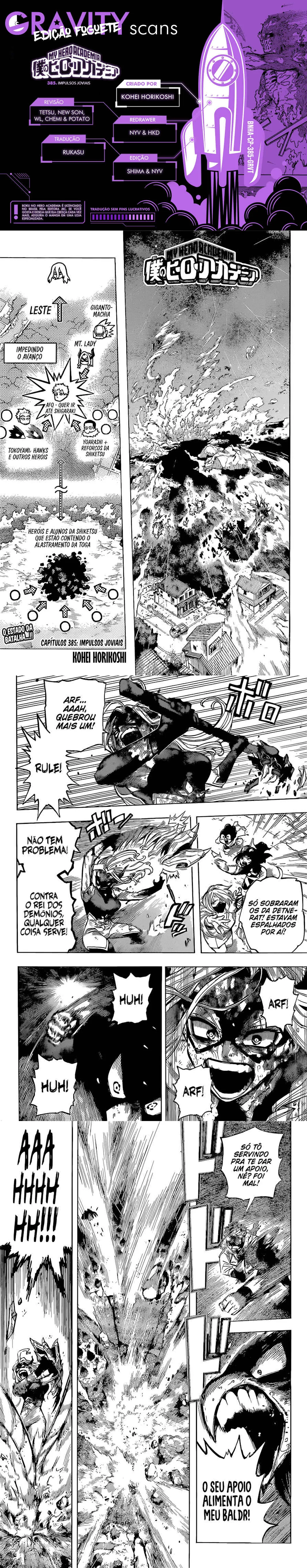 Read My Hero Academia PT Manga Online