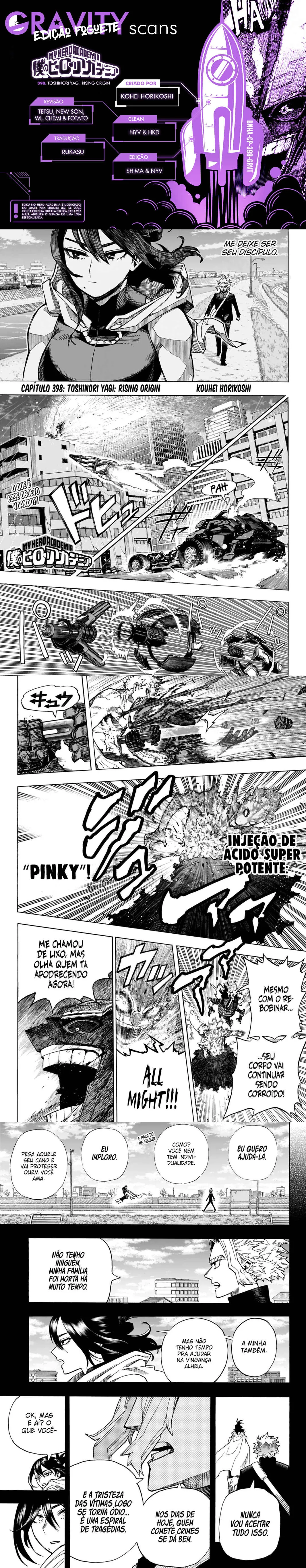 Read My Hero Academia PT Manga Online