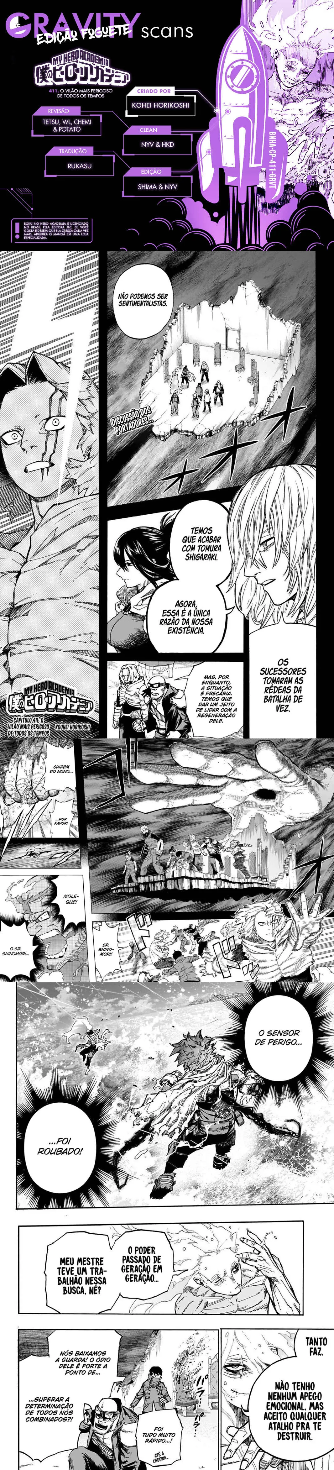 Read My Hero Academia PT Manga Online