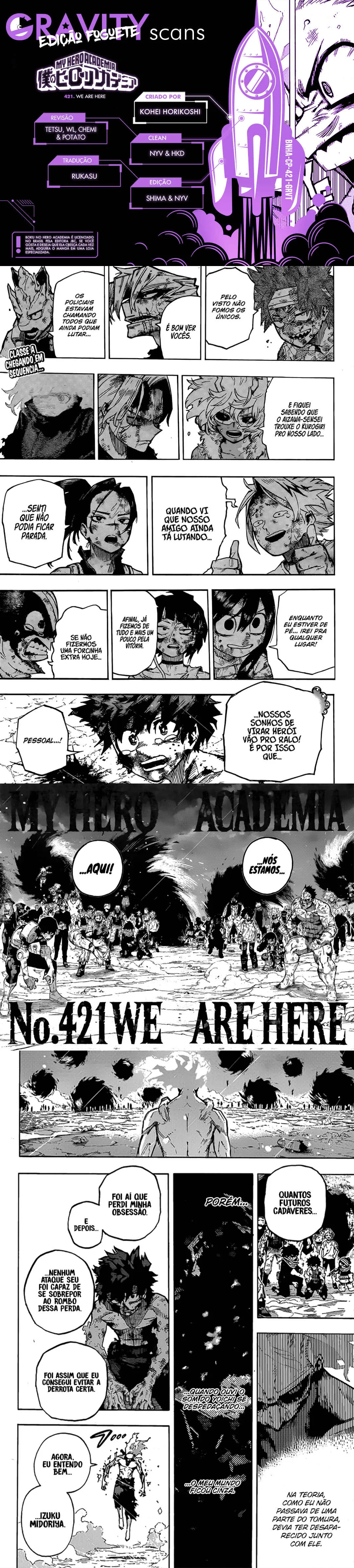 Read My Hero Academia PT Manga Online