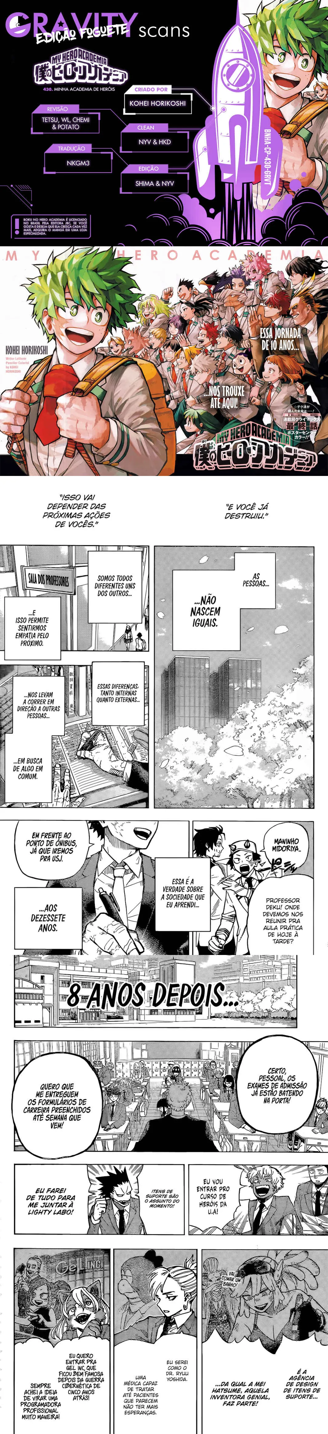 Read My Hero Academia PT Manga Online