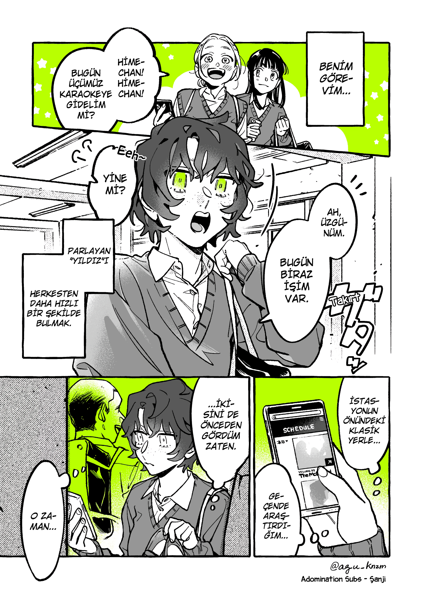 Read Hoşlandığı Çocuk Meğer Erkek Değilmiş TR Manga Online