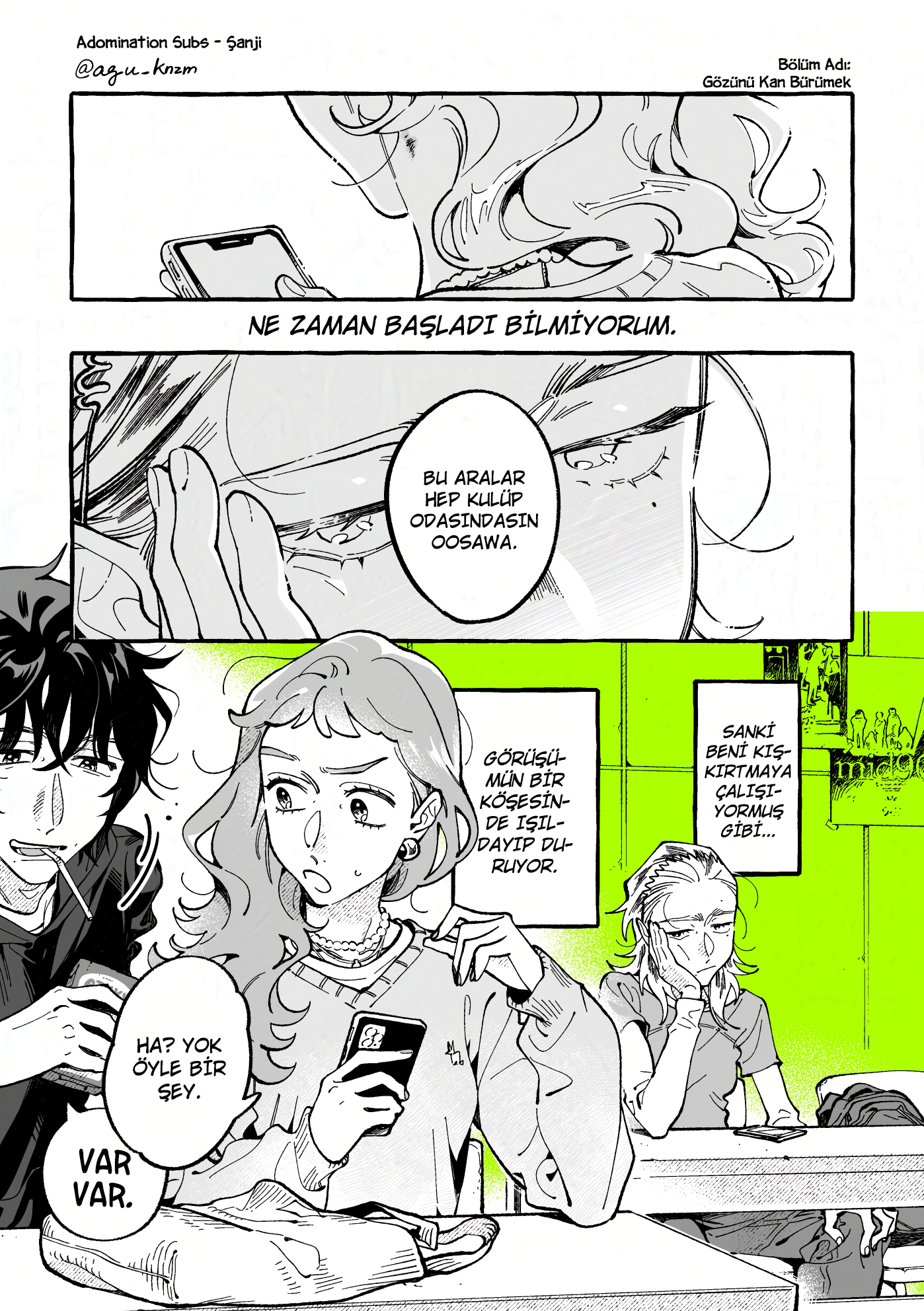 Read Hoşlandığı Çocuk Meğer Erkek Değilmiş TR Manga Online