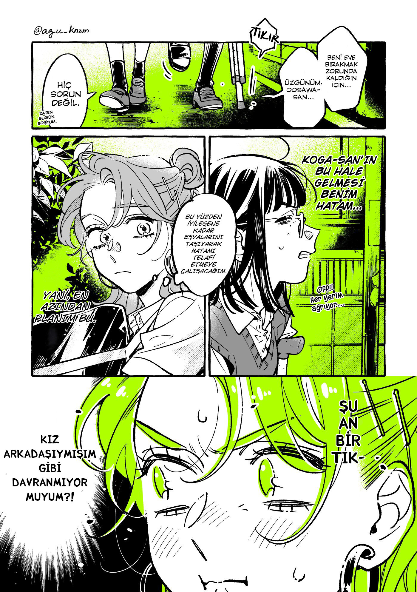Read Hoşlandığı Çocuk Meğer Erkek Değilmiş TR Manga Online